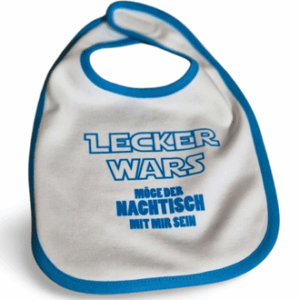 Lätzchen "Lecker wars"