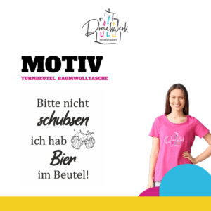 Druckmotiv "Bitte nicht schubsen"