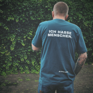 T-Shirt "Ich hasse Menschen"